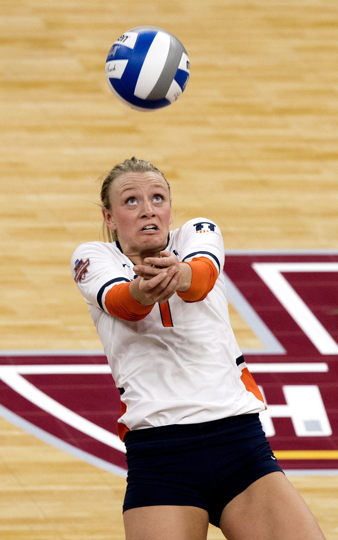 Nebraska volleyball vs. Illinois, 12.13